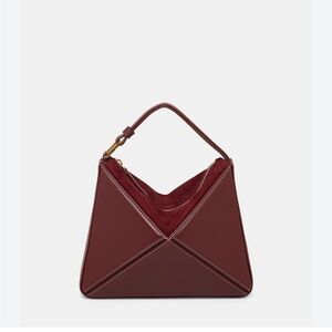 Mlouye mini flex bag- burgundy